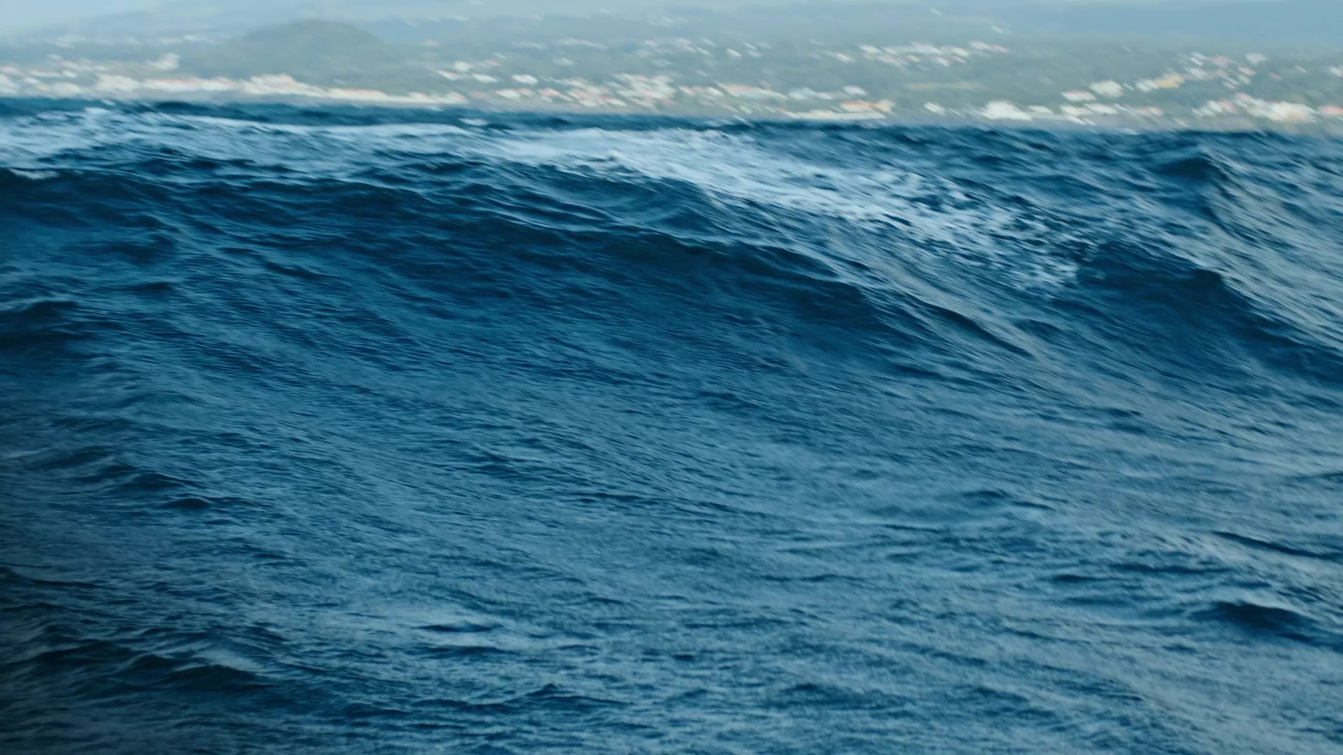 An ocean wave — offshore training